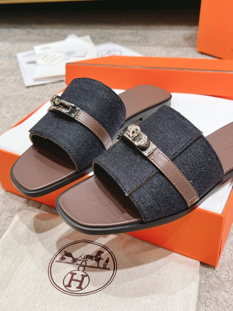 Hermes Slippers